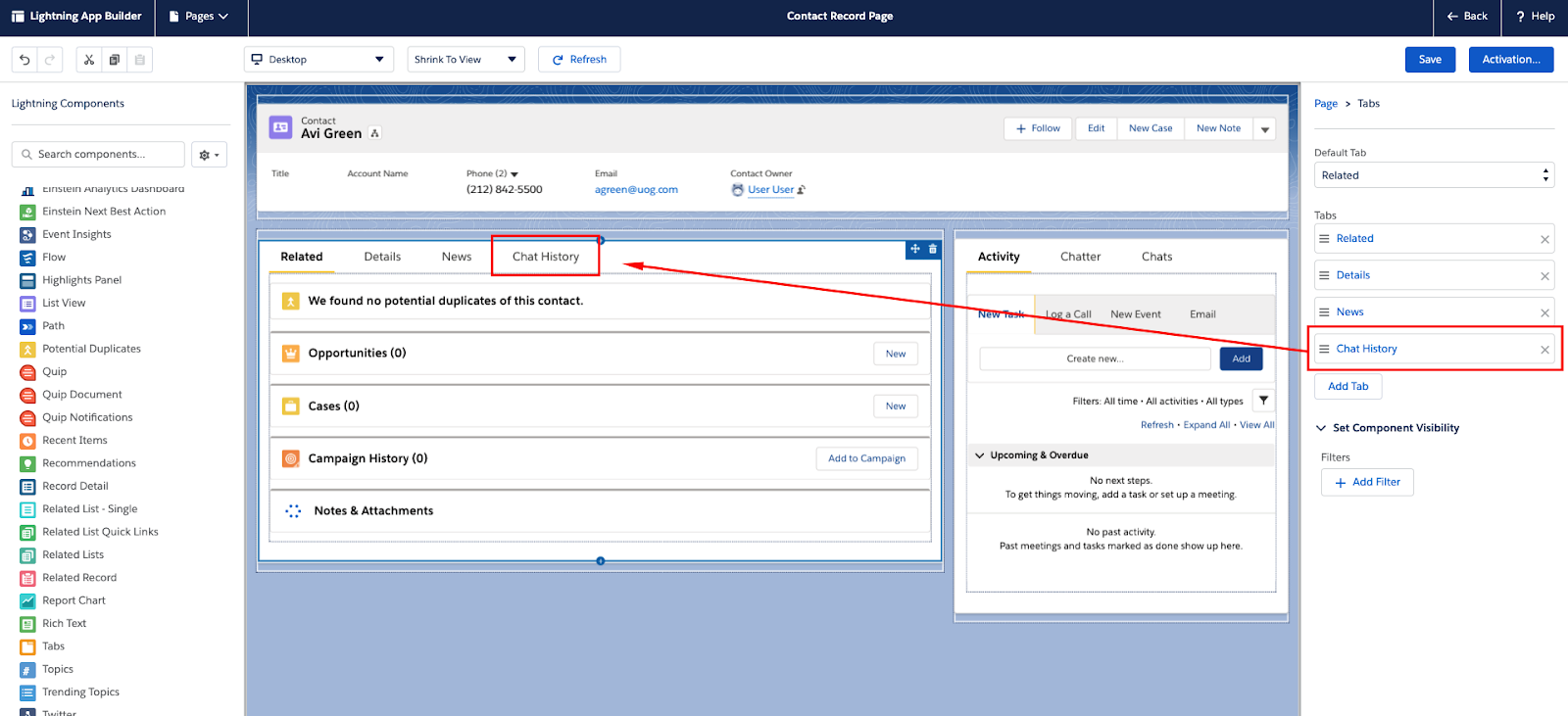 Salesforce Integration – Heymarket